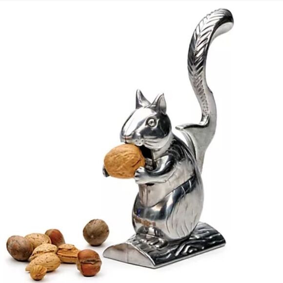 Squirrel nutcracker cast aluminum squirrel gift 🐿️ - Picture 5 of 6